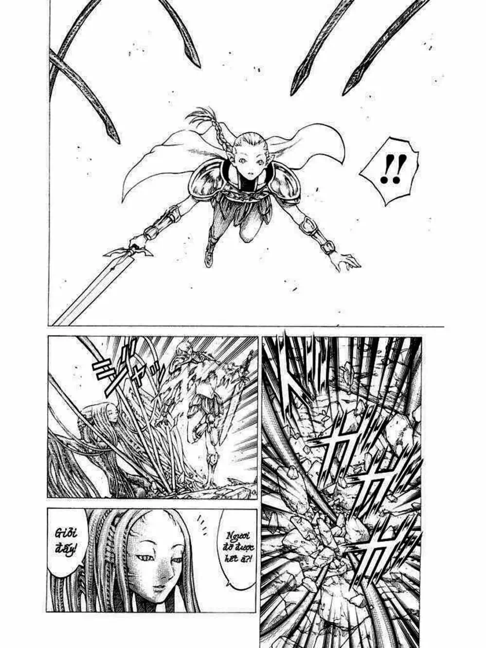 Truyện Tranh Claymore Mắt Bạc trang 4
