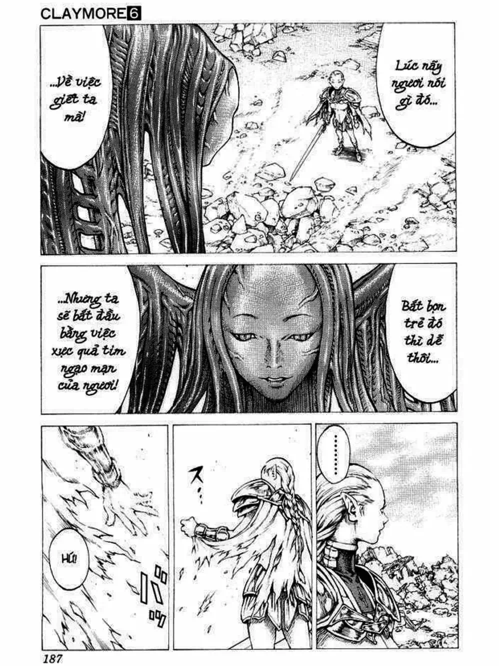 Truyện Tranh Claymore Mắt Bạc trang 4