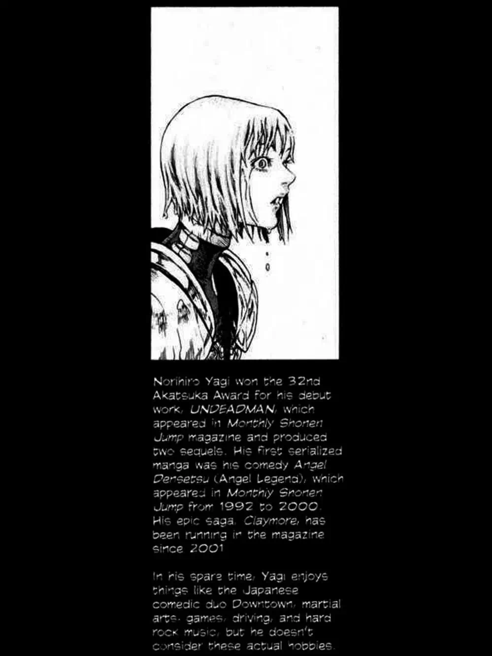 Truyện Tranh Claymore Mắt Bạc trang 4