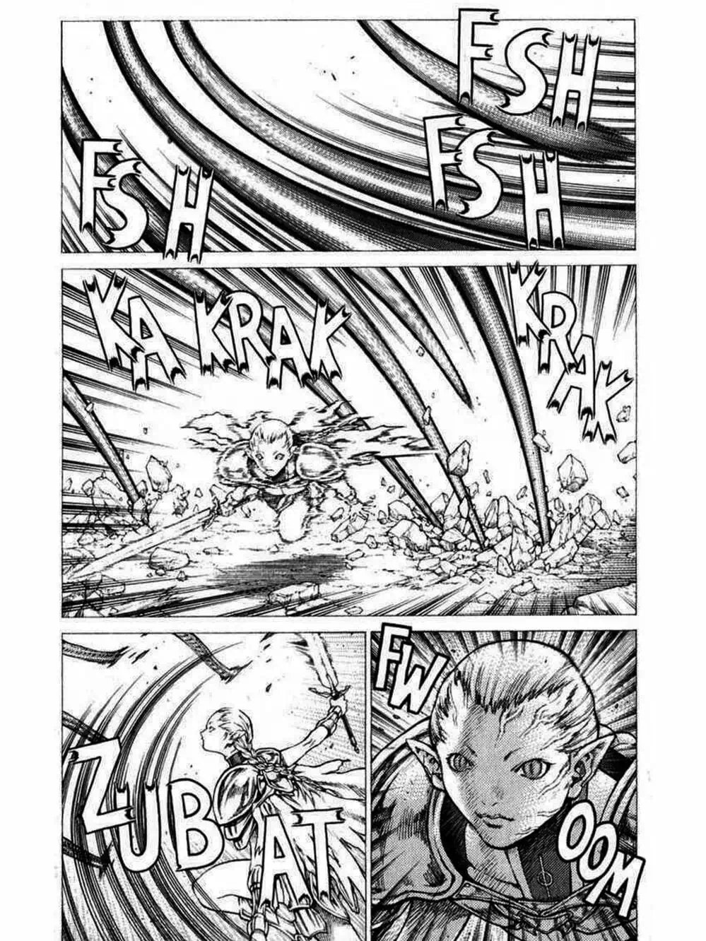 Truyện Tranh Claymore Mắt Bạc trang 4