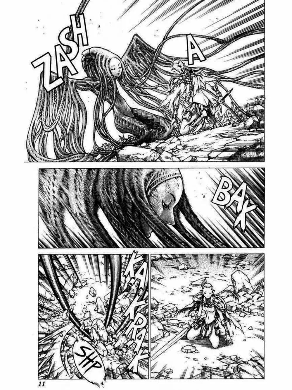 Truyện Tranh Claymore Mắt Bạc trang 4