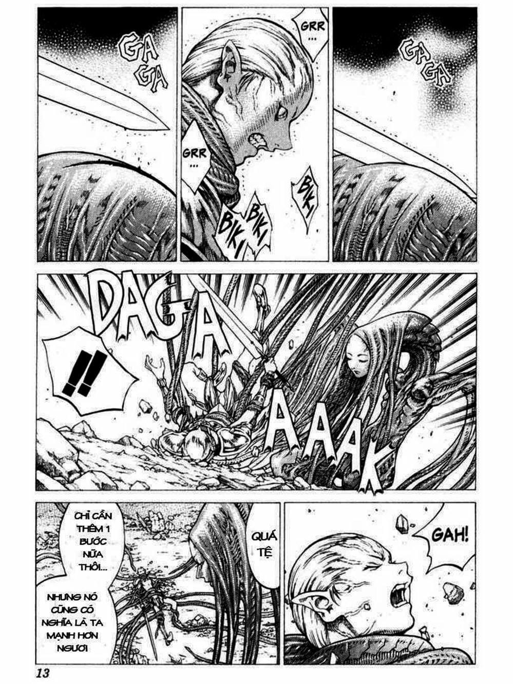 Truyện Tranh Claymore Mắt Bạc trang 4