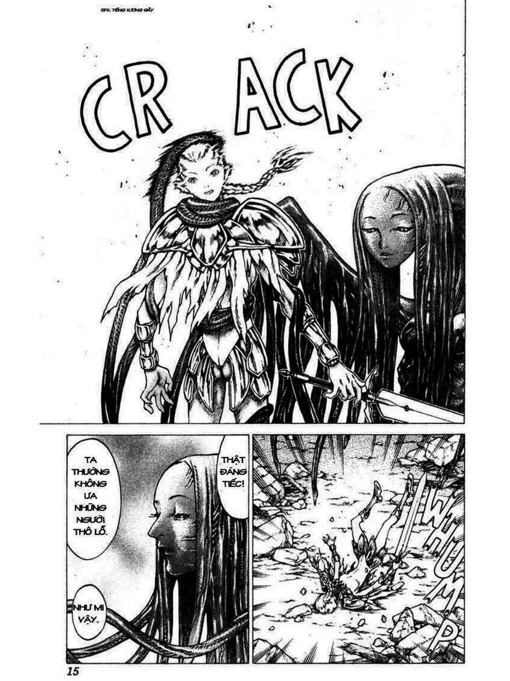 Truyện Tranh Claymore Mắt Bạc trang 4