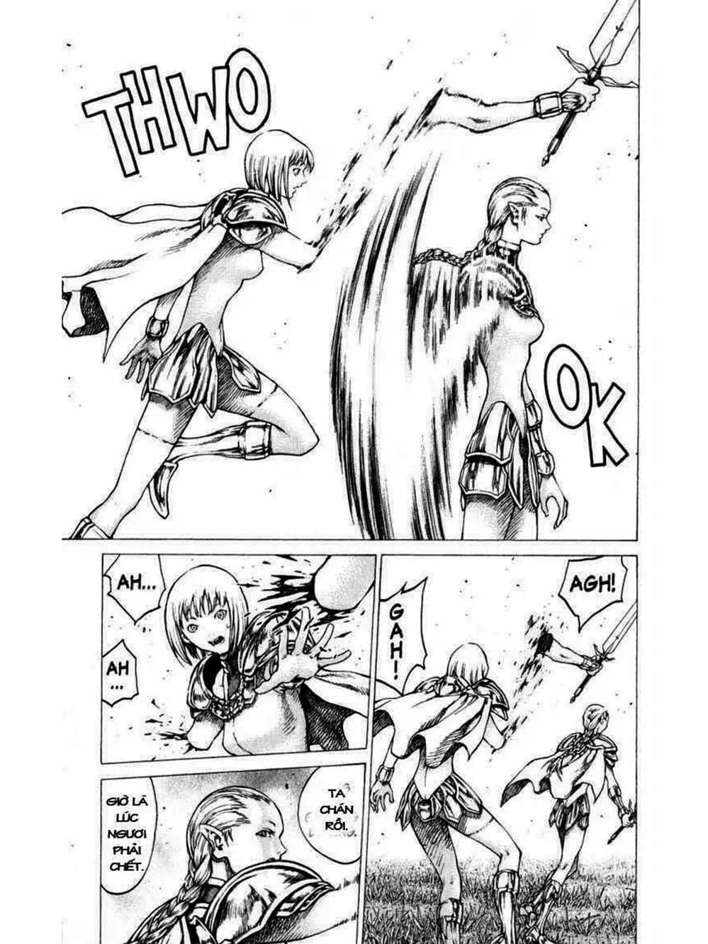 Truyện Tranh Claymore Mắt Bạc trang 4
