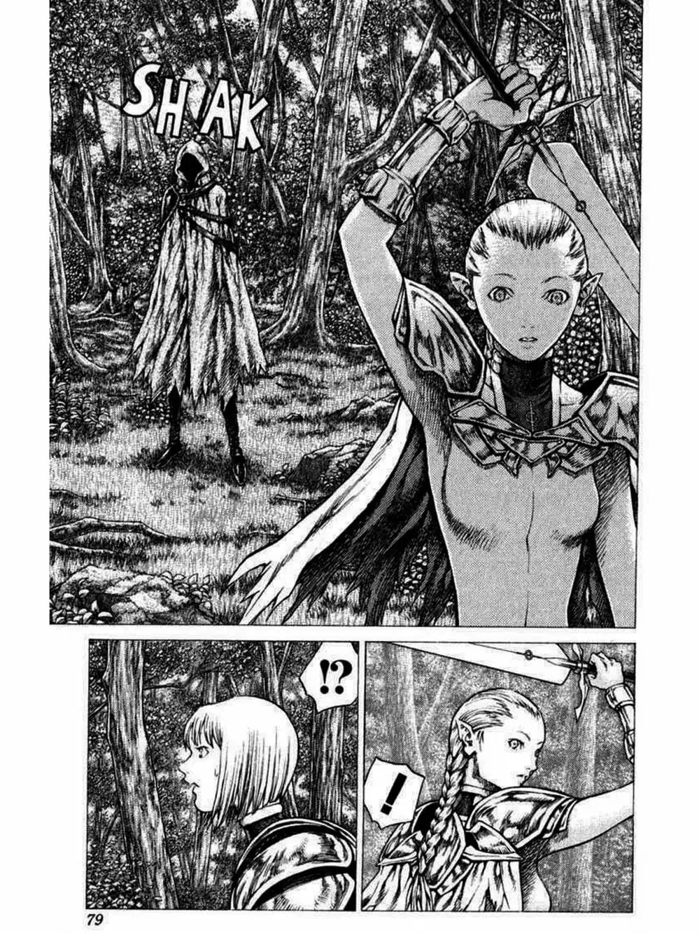 Truyện Tranh Claymore Mắt Bạc trang 4