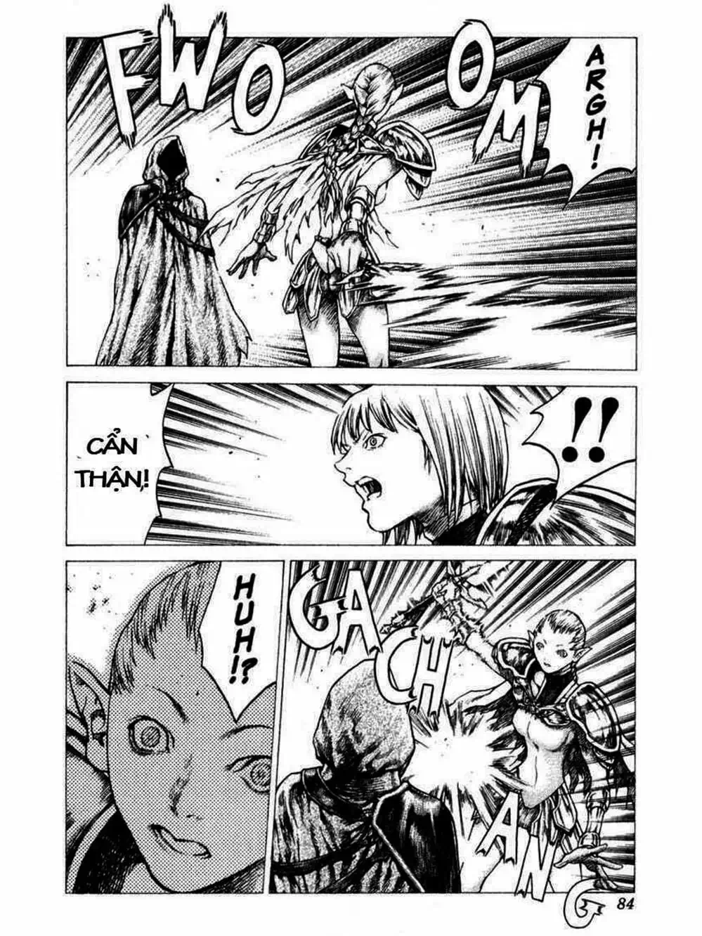 Truyện Tranh Claymore Mắt Bạc trang 4