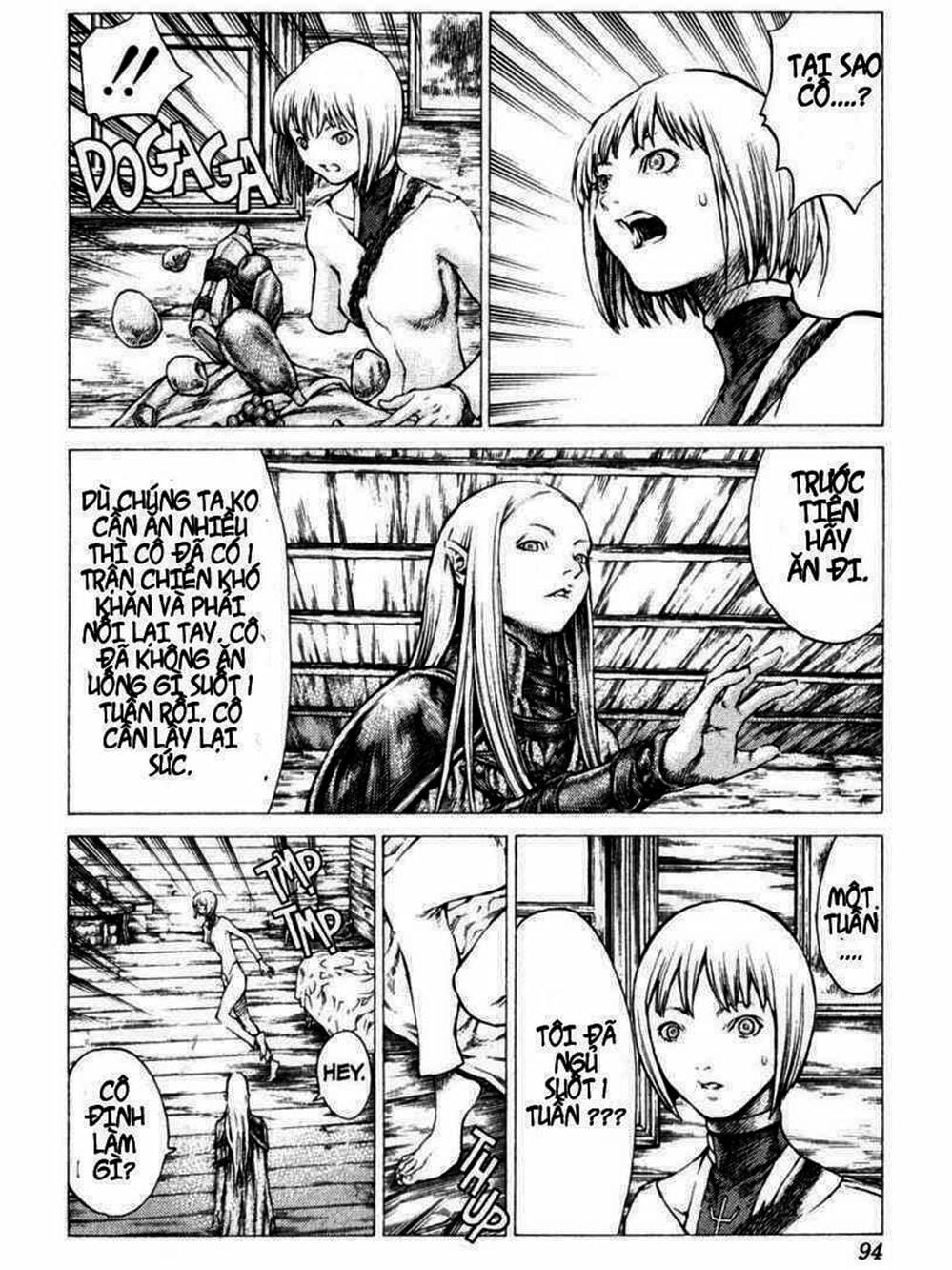 Truyện Tranh Claymore Mắt Bạc trang 4