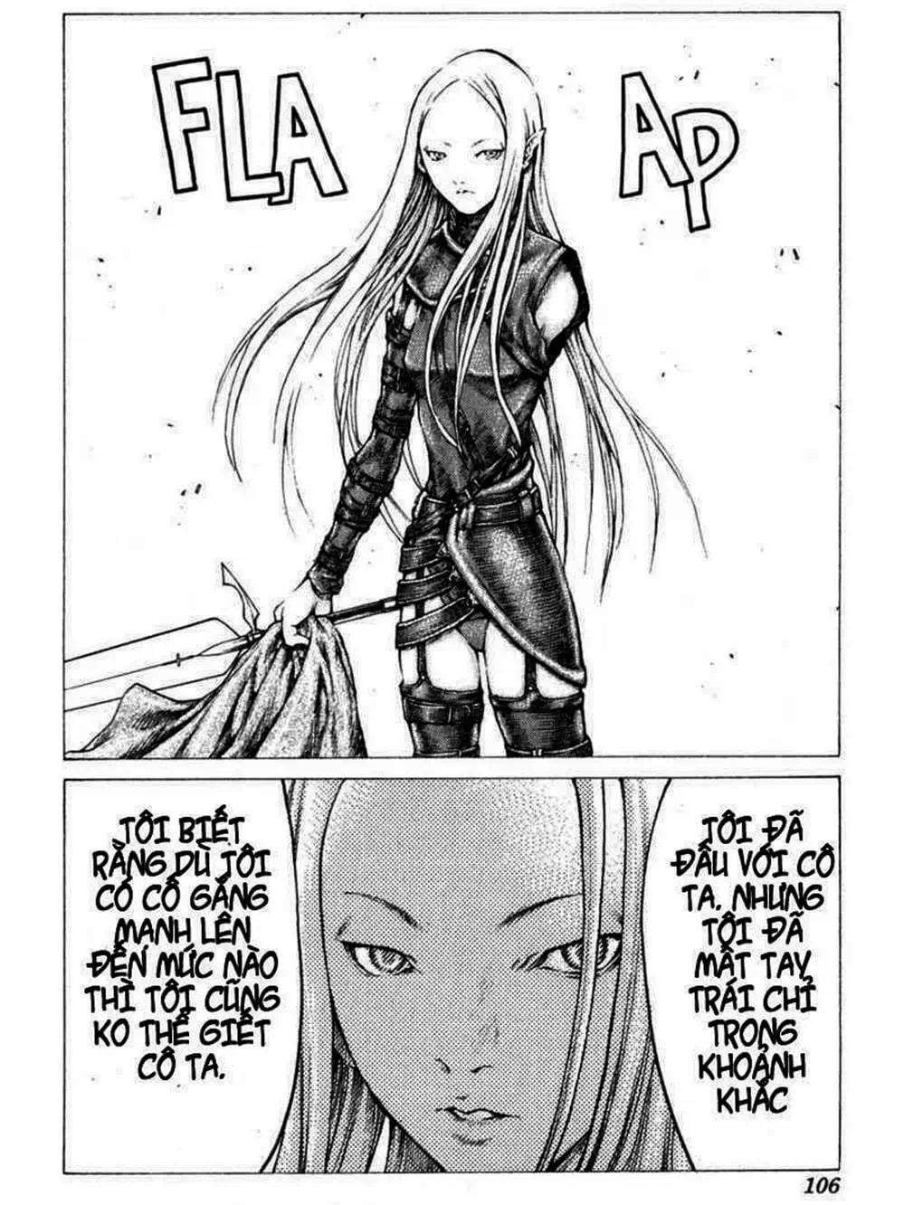 Truyện Tranh Claymore Mắt Bạc trang 4