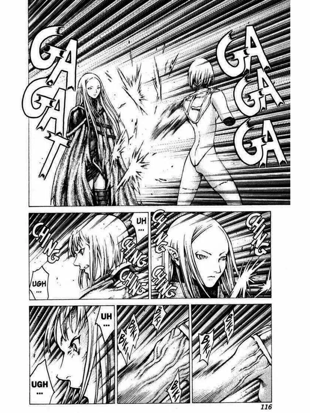 Truyện Tranh Claymore Mắt Bạc trang 4