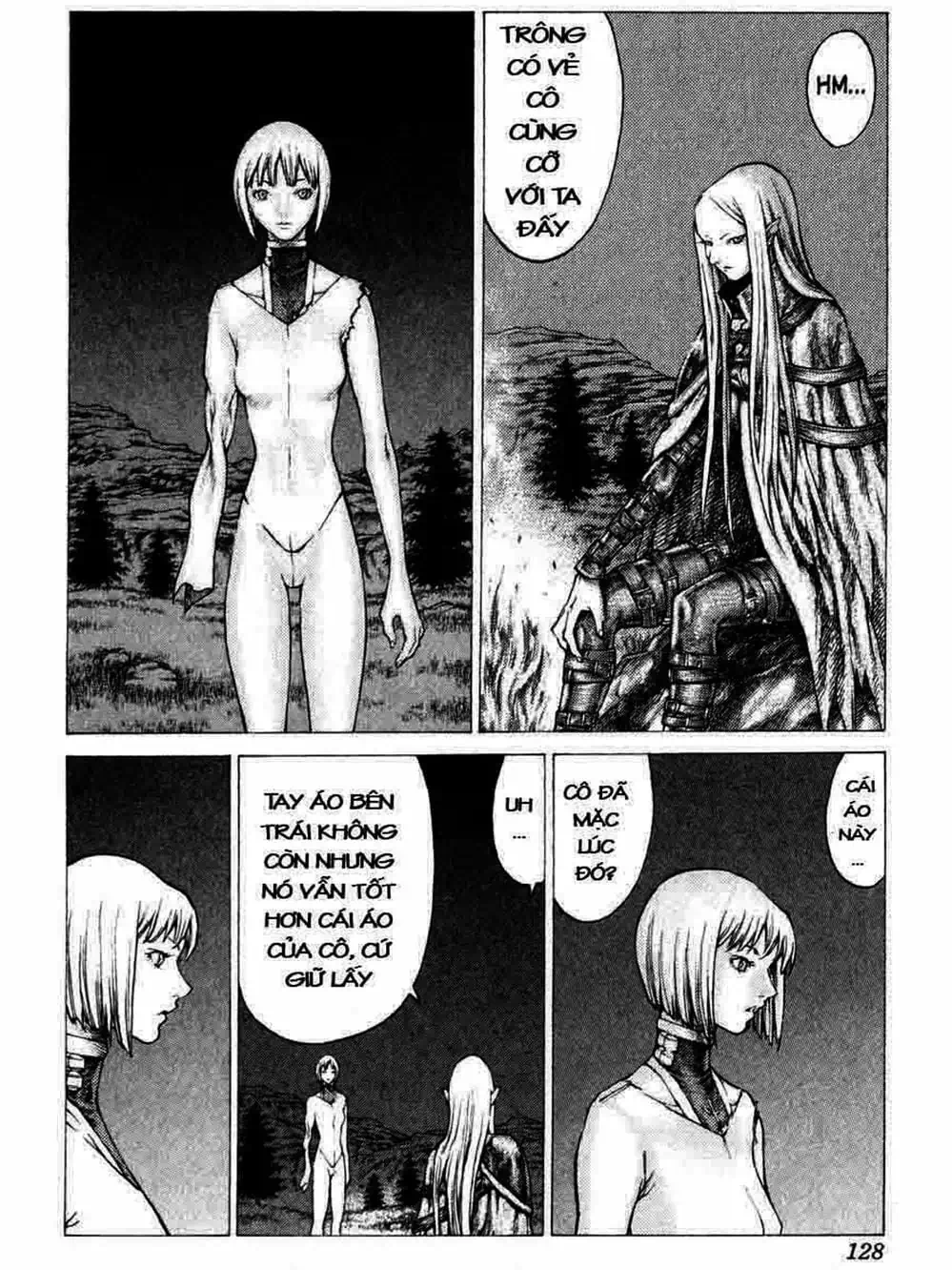 Truyện Tranh Claymore Mắt Bạc trang 4