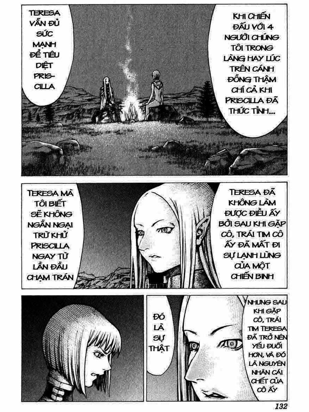 Truyện Tranh Claymore Mắt Bạc trang 4