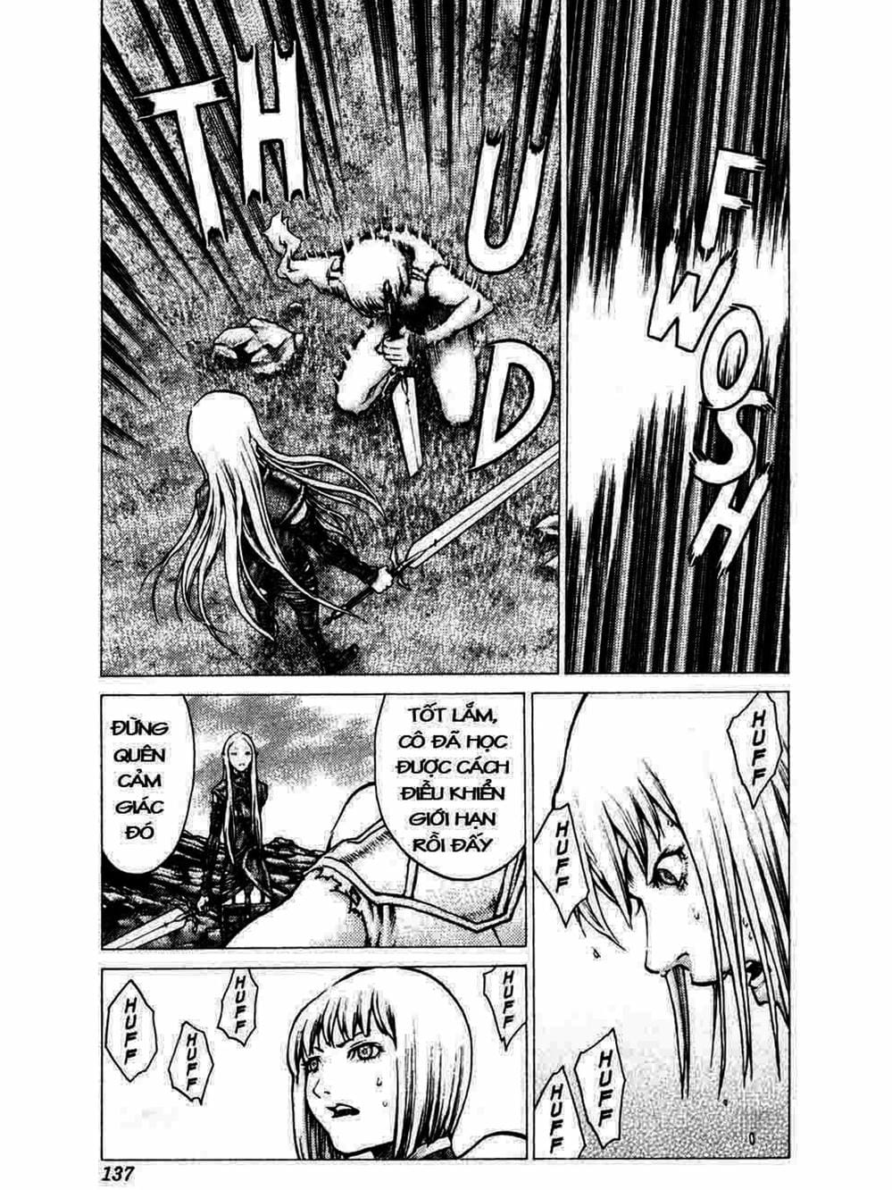 Truyện Tranh Claymore Mắt Bạc trang 4