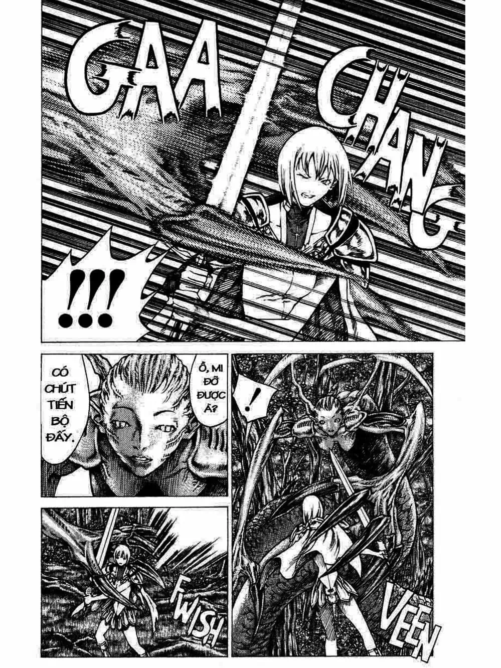 Truyện Tranh Claymore Mắt Bạc trang 4