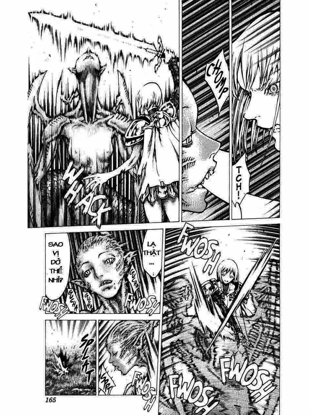Truyện Tranh Claymore Mắt Bạc trang 4