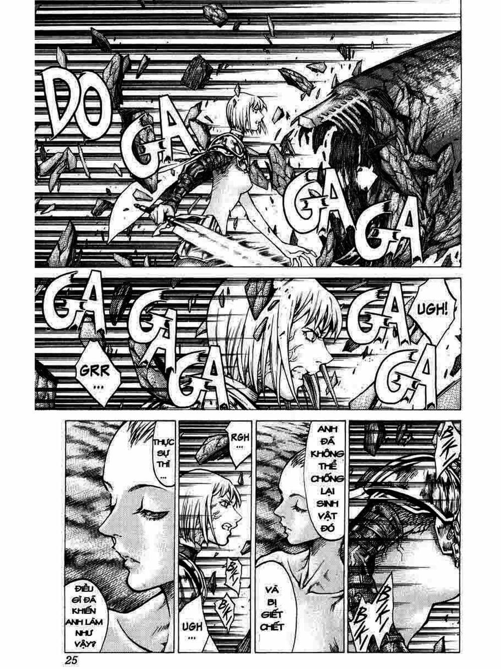 Truyện Tranh Claymore Mắt Bạc trang 4