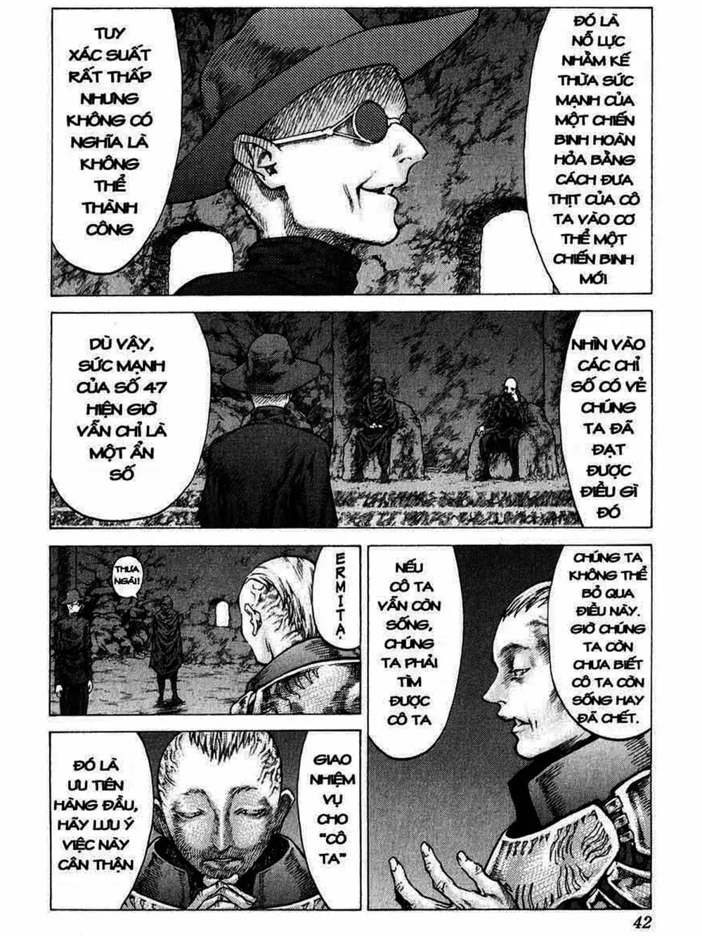 Truyện Tranh Claymore Mắt Bạc trang 4