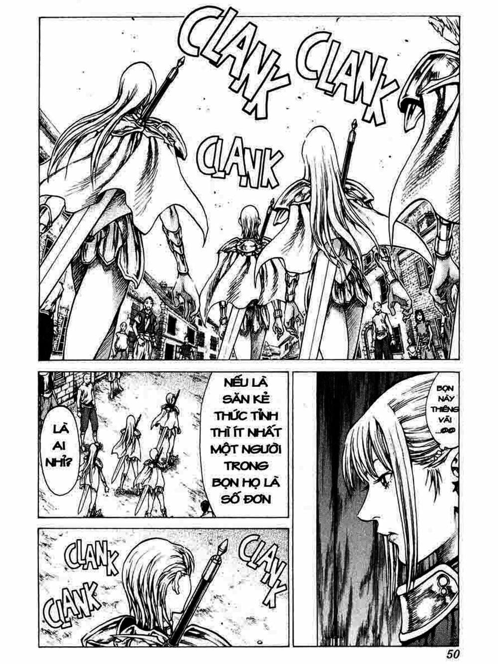 Truyện Tranh Claymore Mắt Bạc trang 4