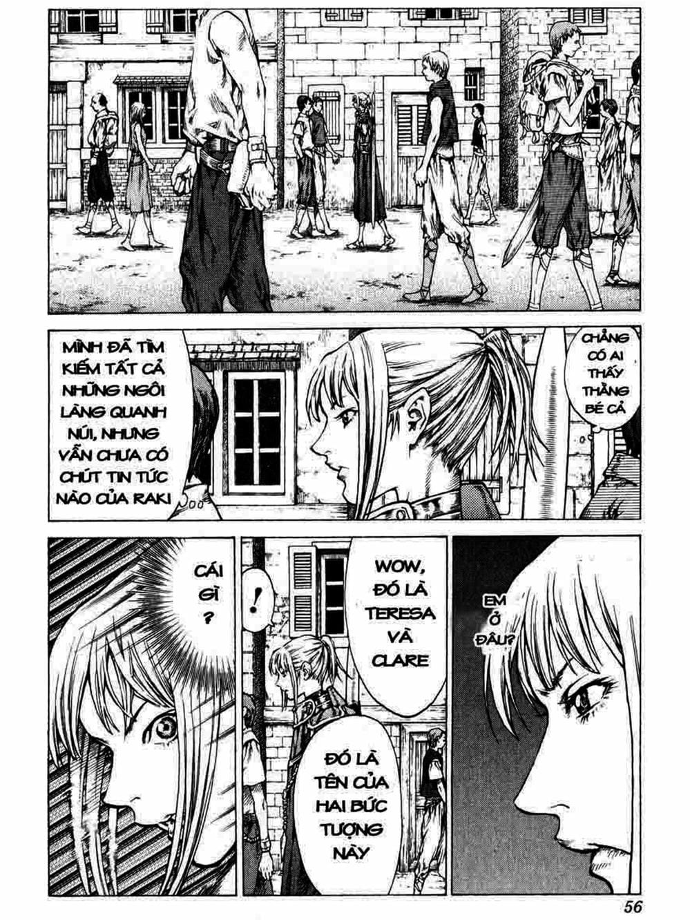 Truyện Tranh Claymore Mắt Bạc trang 4
