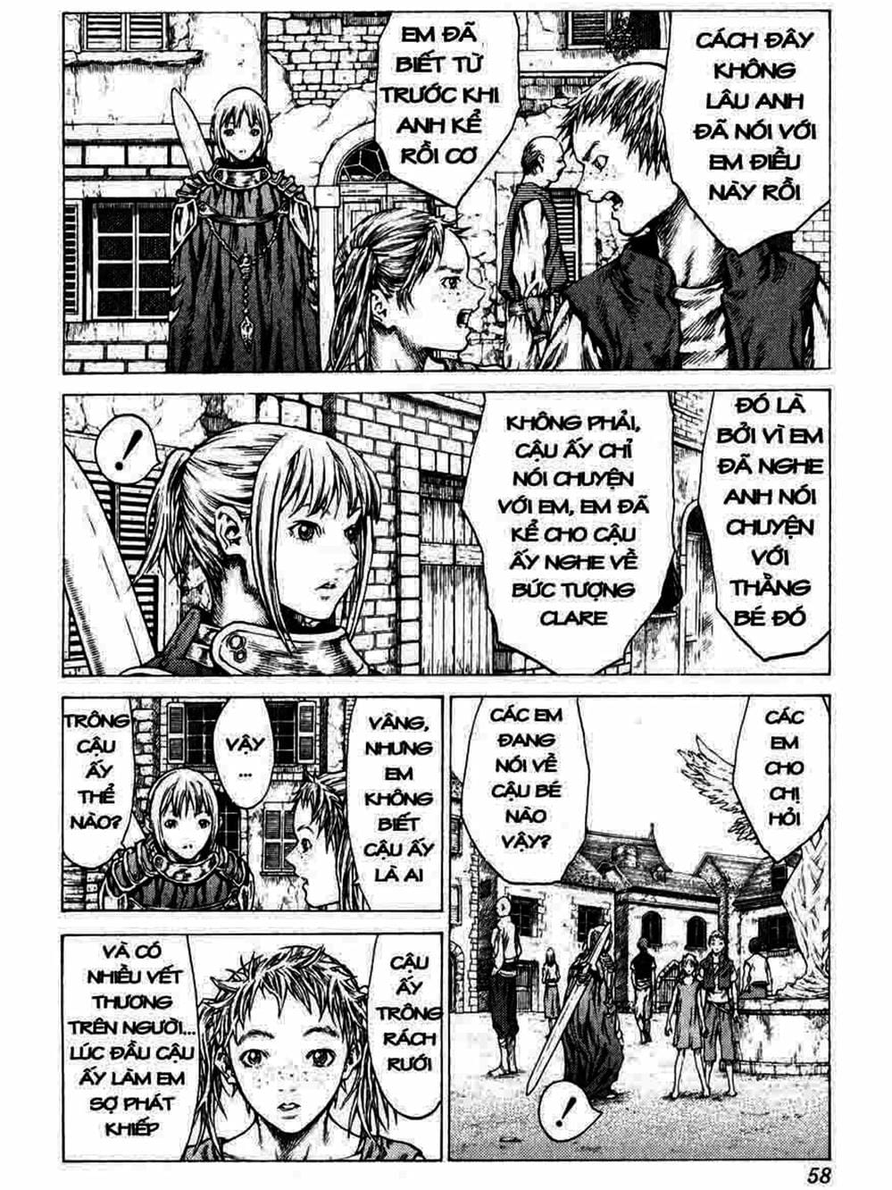 Truyện Tranh Claymore Mắt Bạc trang 4