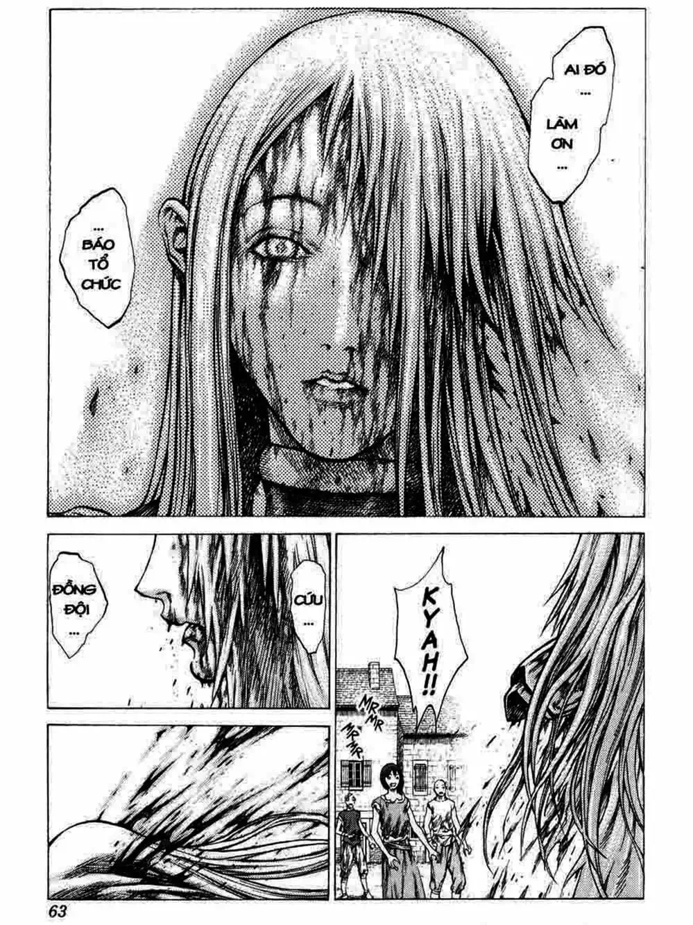 Truyện Tranh Claymore Mắt Bạc trang 4