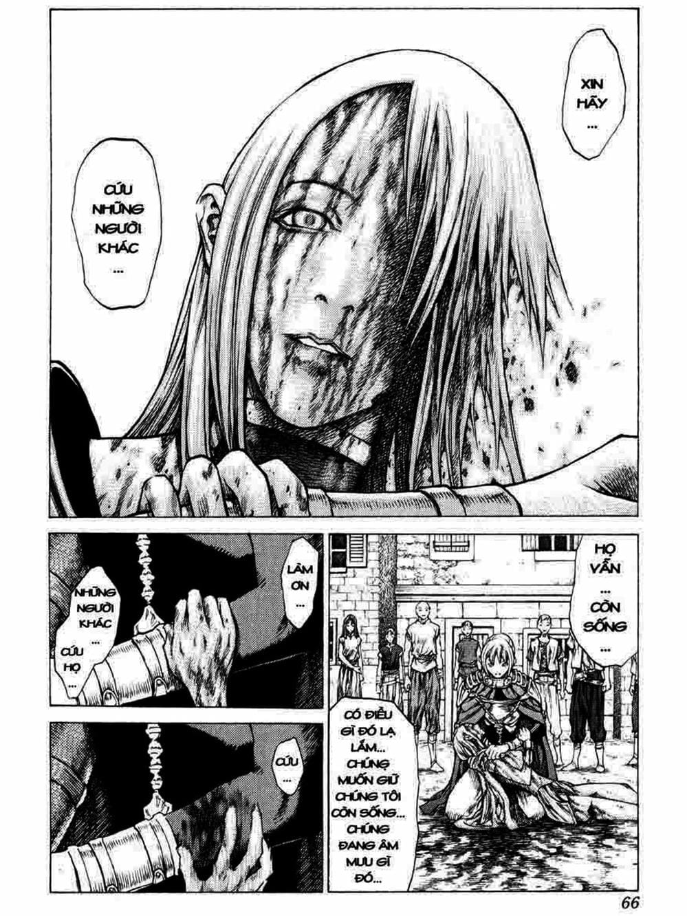 Truyện Tranh Claymore Mắt Bạc trang 4