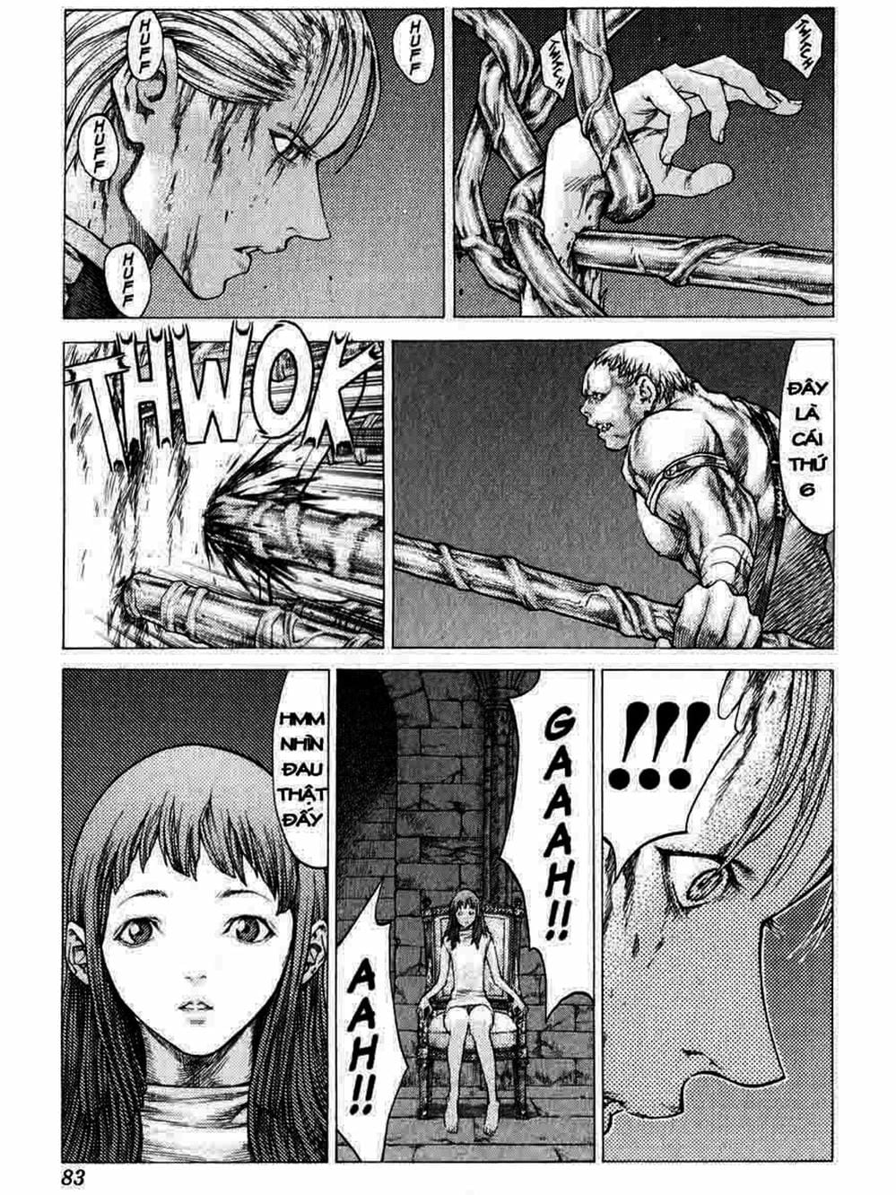 Truyện Tranh Claymore Mắt Bạc trang 4