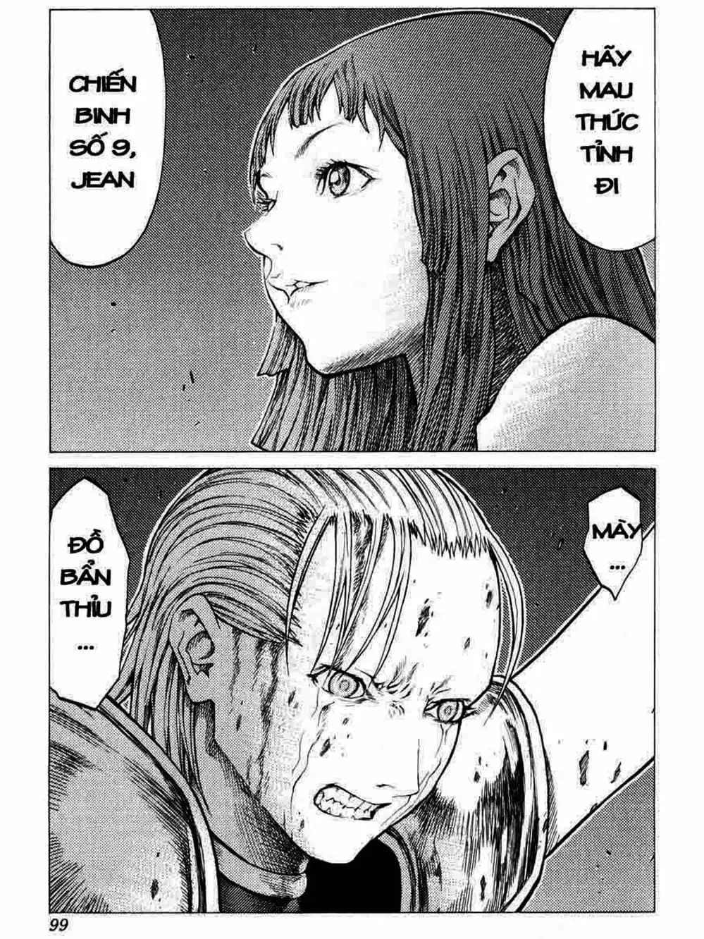 Truyện Tranh Claymore Mắt Bạc trang 4