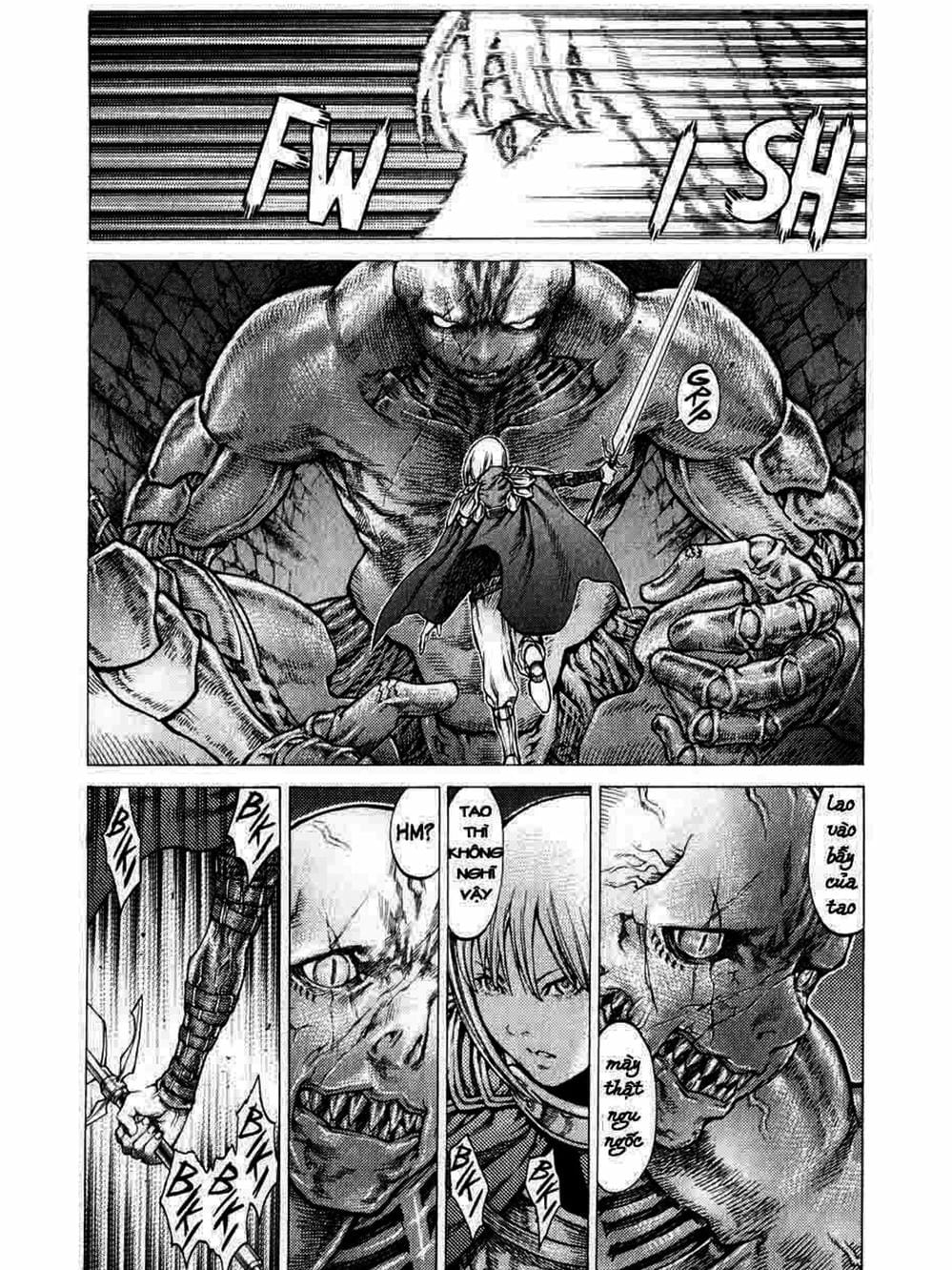 Truyện Tranh Claymore Mắt Bạc trang 4