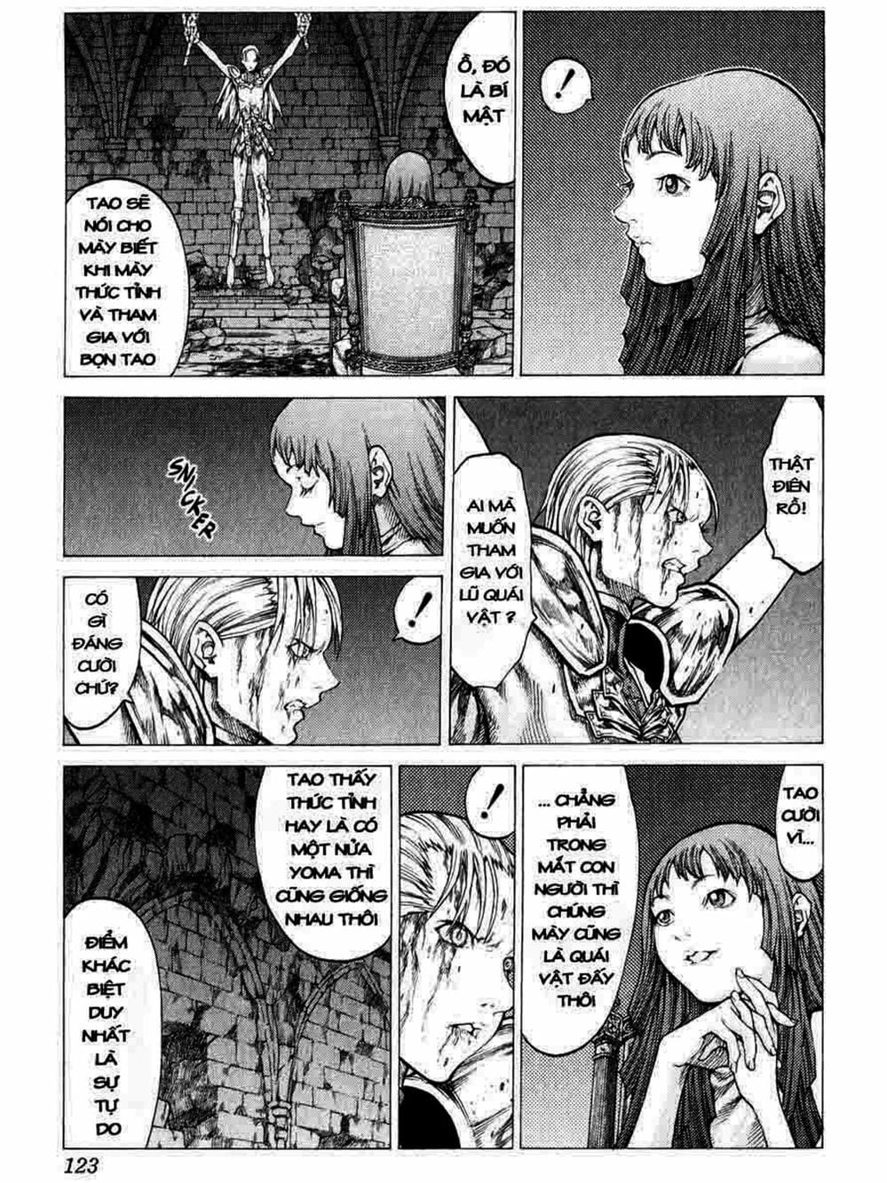Truyện Tranh Claymore Mắt Bạc trang 4
