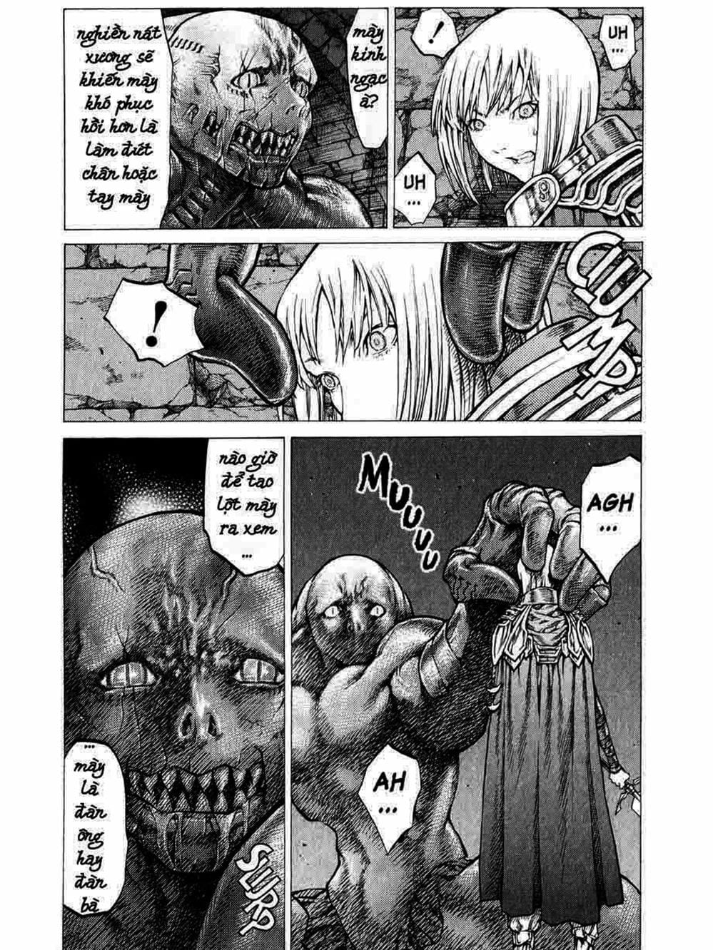 Truyện Tranh Claymore Mắt Bạc trang 4