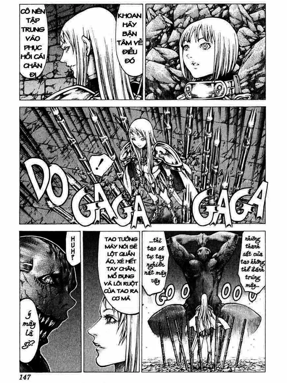 Truyện Tranh Claymore Mắt Bạc trang 4