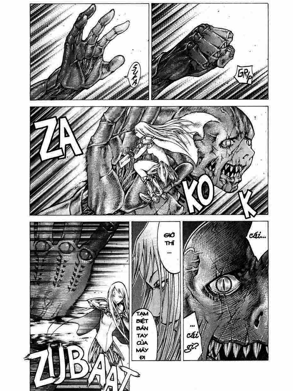 Truyện Tranh Claymore Mắt Bạc trang 4