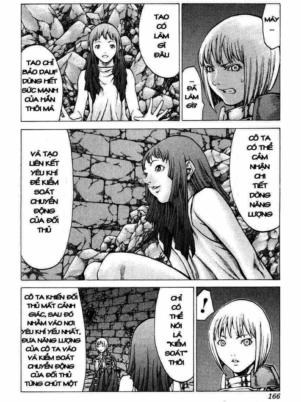 Truyện Tranh Claymore Mắt Bạc trang 4