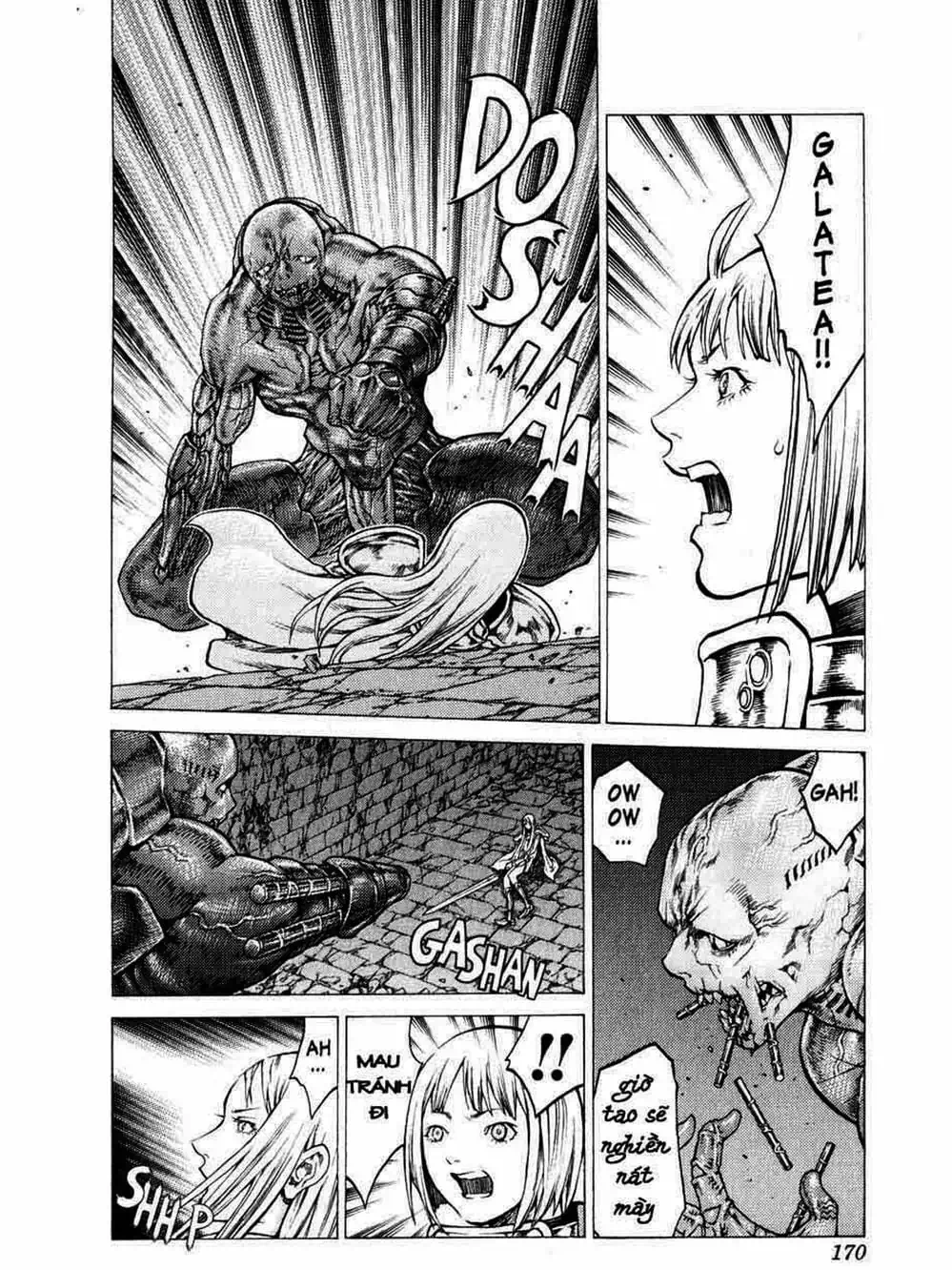 Truyện Tranh Claymore Mắt Bạc trang 4