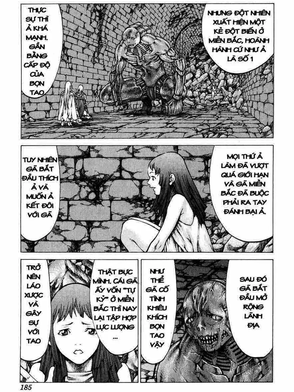 Truyện Tranh Claymore Mắt Bạc trang 4