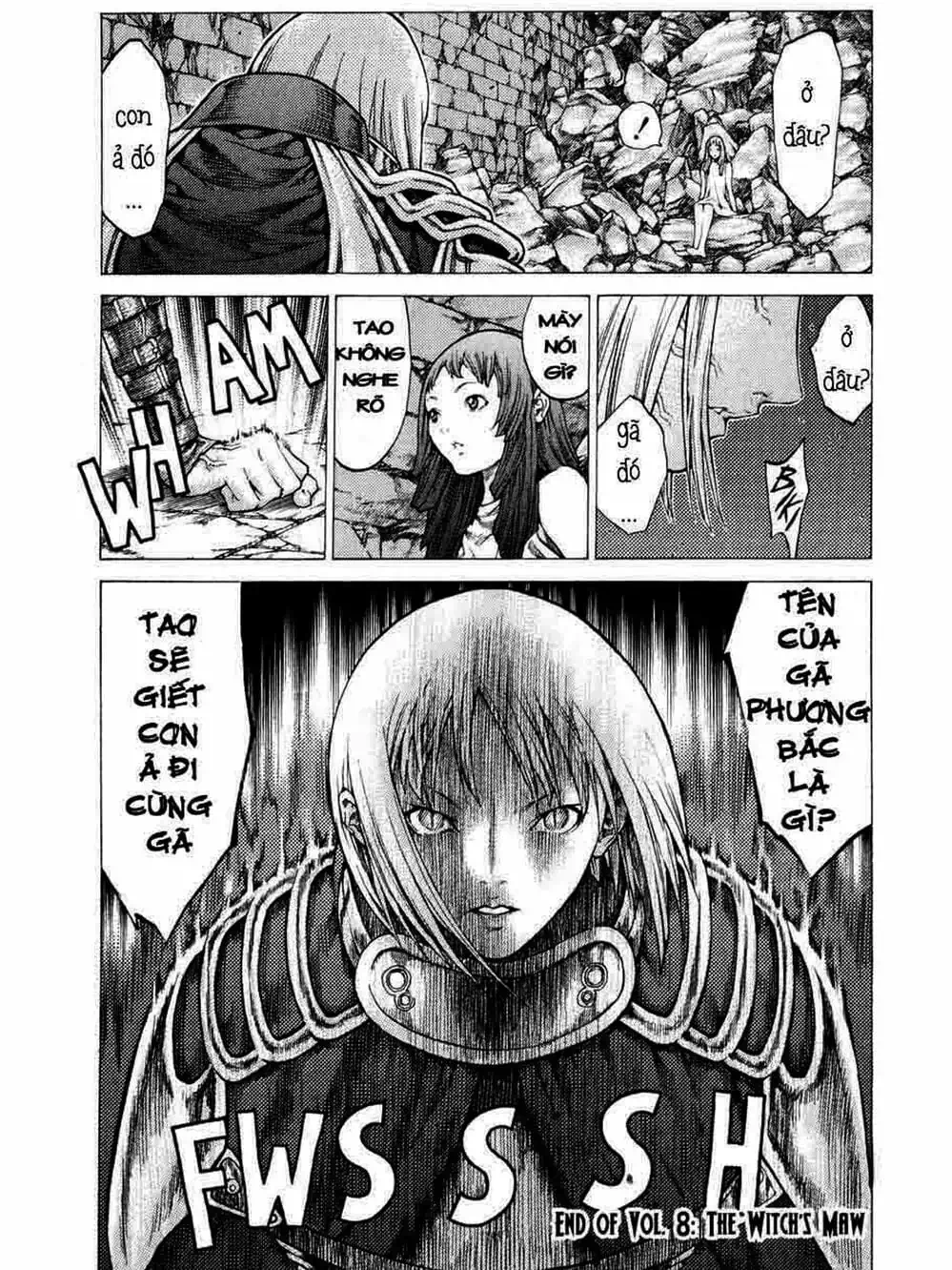 Truyện Tranh Claymore Mắt Bạc trang 4