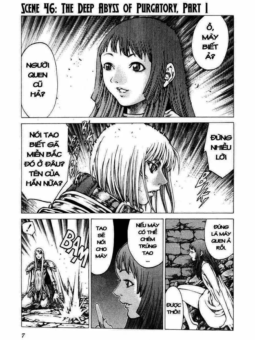 Truyện Tranh Claymore Mắt Bạc trang 4