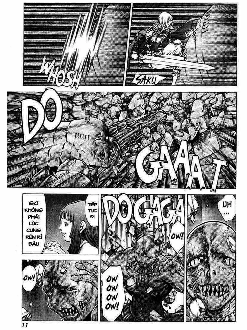 Truyện Tranh Claymore Mắt Bạc trang 4