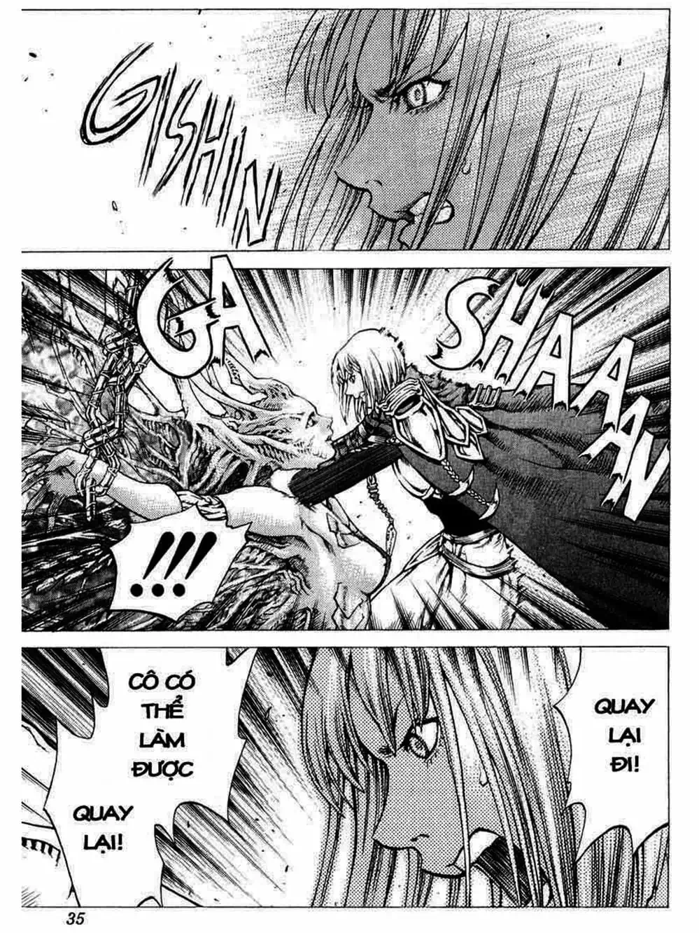 Truyện Tranh Claymore Mắt Bạc trang 4