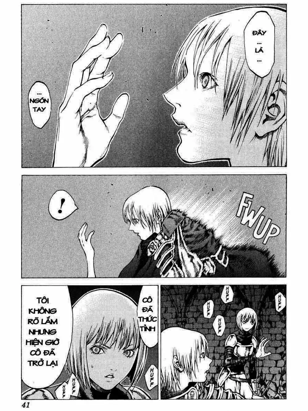 Truyện Tranh Claymore Mắt Bạc trang 4