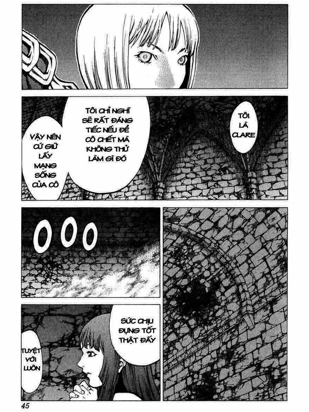 Truyện Tranh Claymore Mắt Bạc trang 4