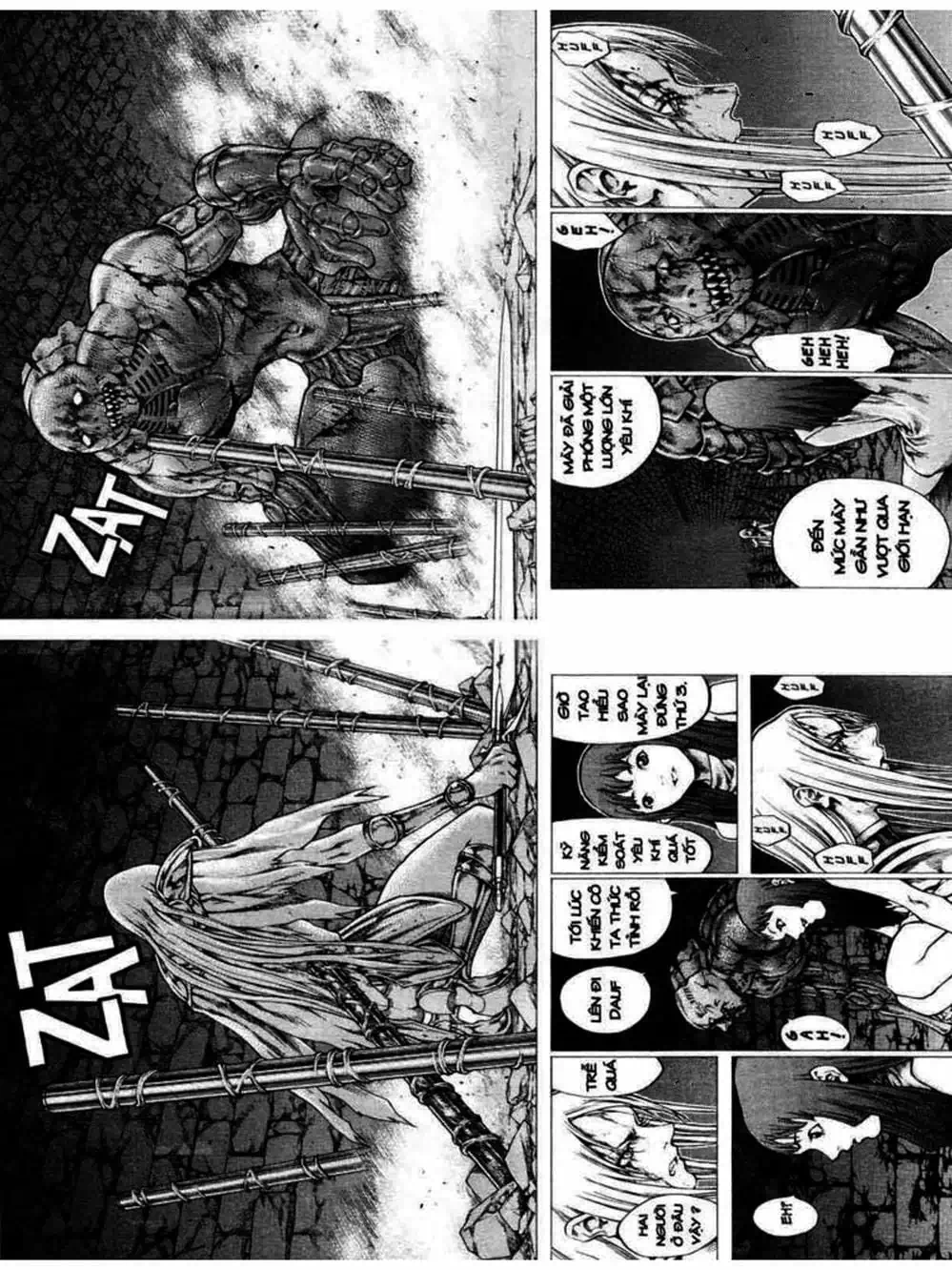 Truyện Tranh Claymore Mắt Bạc trang 4