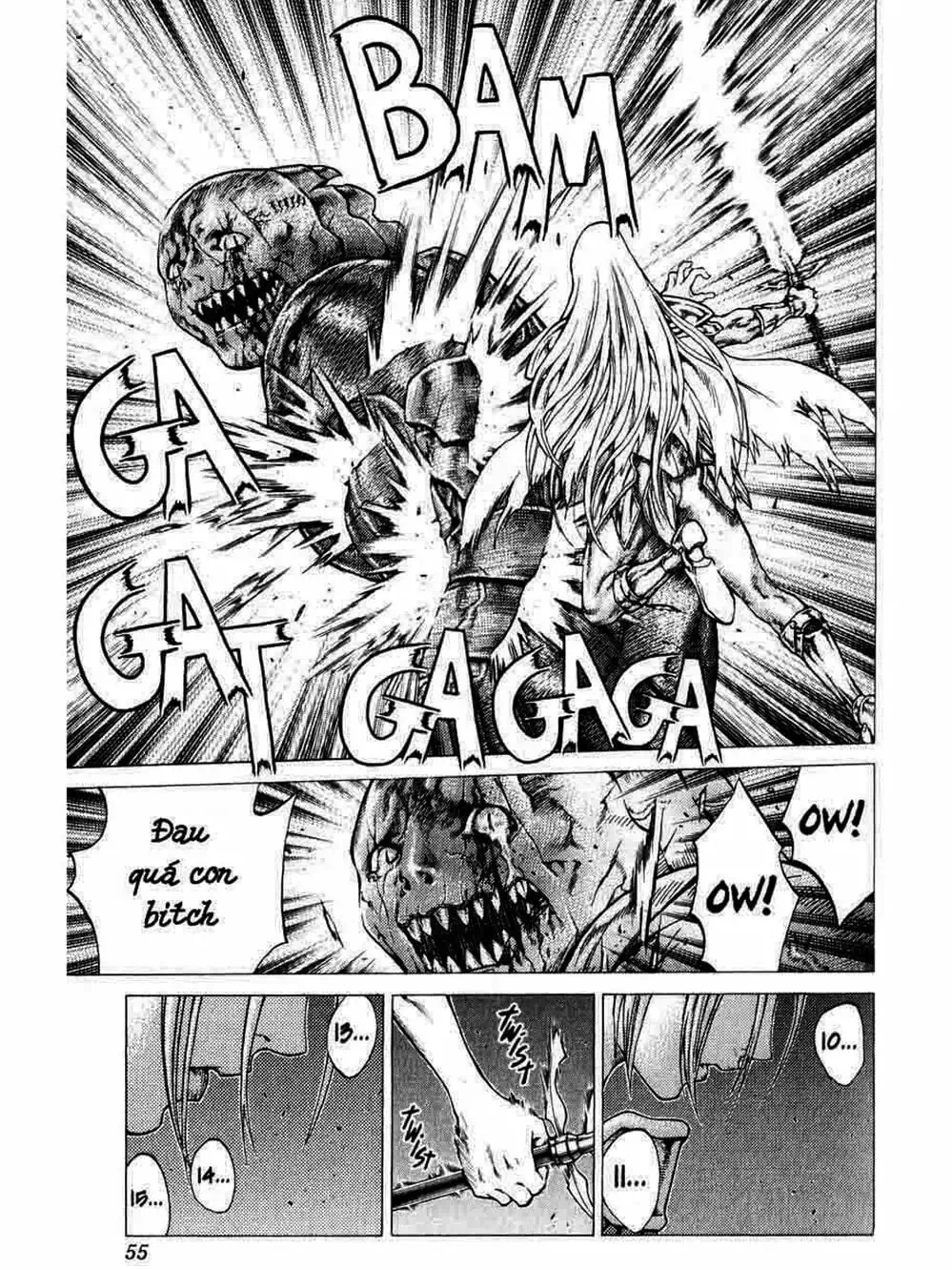 Truyện Tranh Claymore Mắt Bạc trang 4