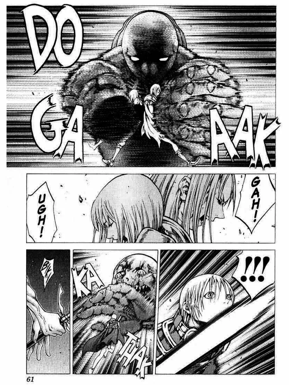 Truyện Tranh Claymore Mắt Bạc trang 4