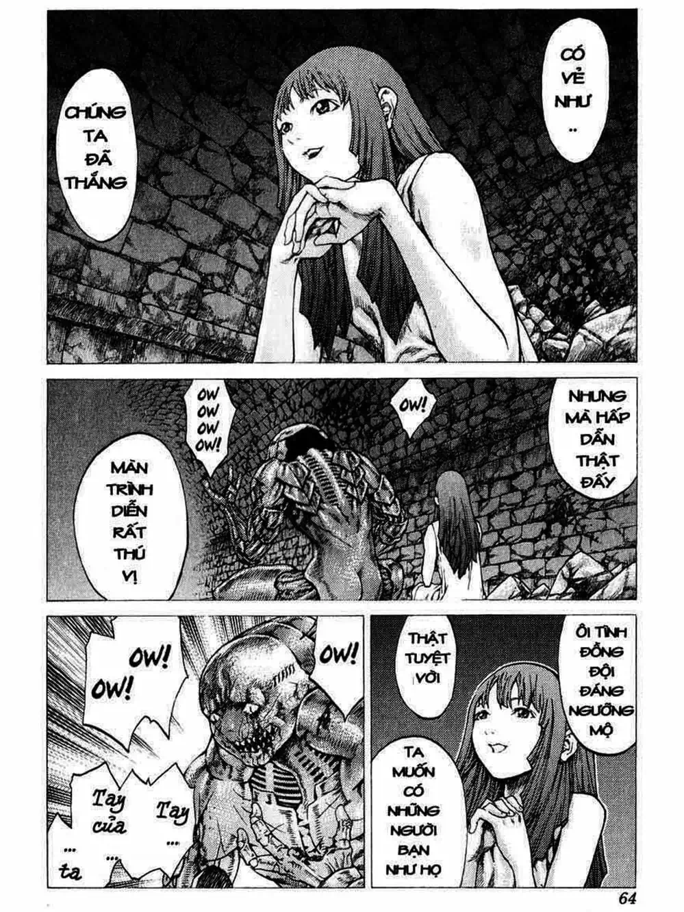 Truyện Tranh Claymore Mắt Bạc trang 4