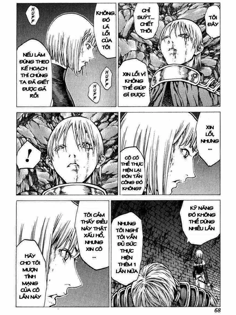 Truyện Tranh Claymore Mắt Bạc trang 4