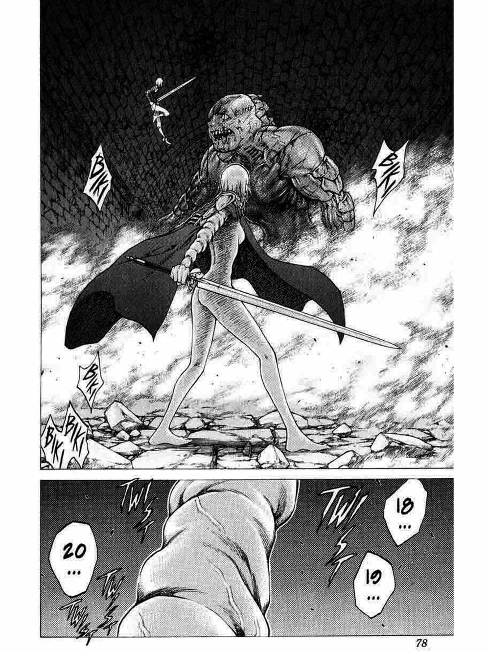 Truyện Tranh Claymore Mắt Bạc trang 4