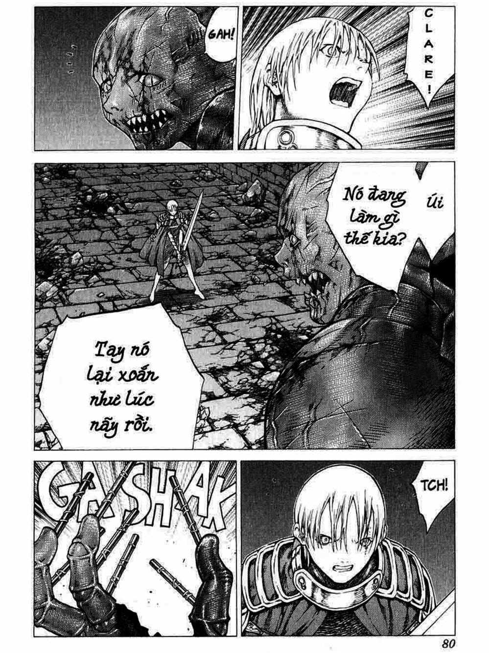 Truyện Tranh Claymore Mắt Bạc trang 4