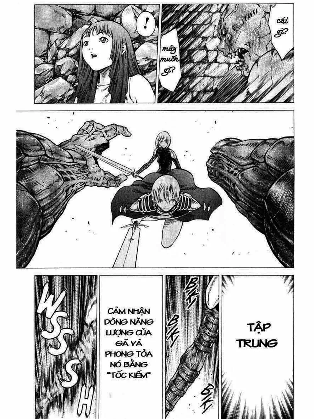 Truyện Tranh Claymore Mắt Bạc trang 4