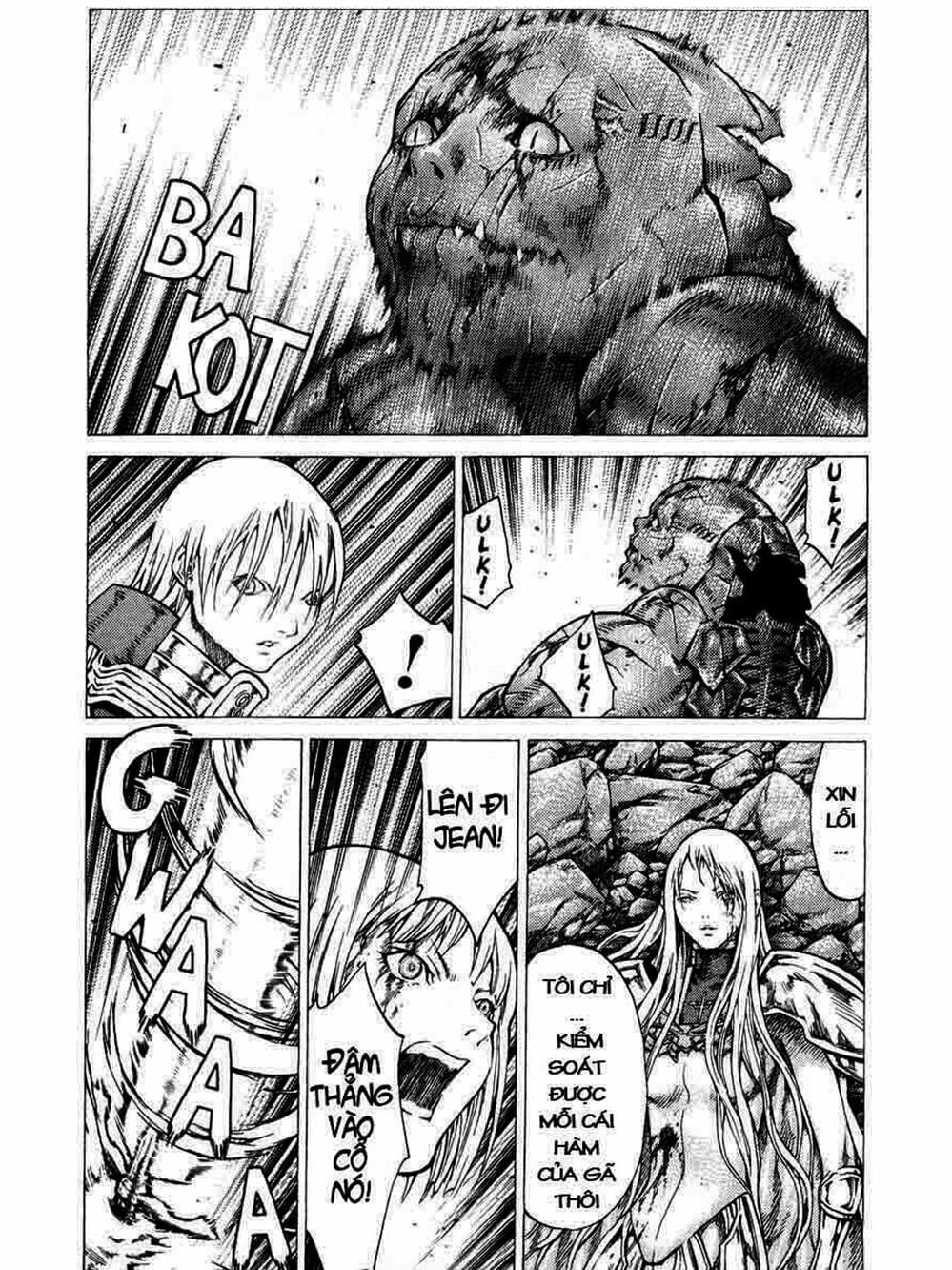 Truyện Tranh Claymore Mắt Bạc trang 4